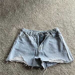 Distressed Women’s Jean Shorts